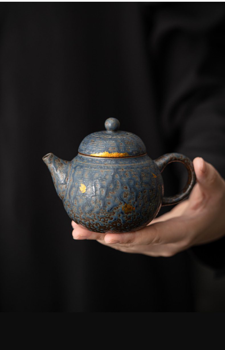 空寂齋青銅釉思婷茶壺- 南山居