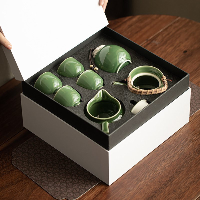 青璃釉日式茶具套組- 南山居