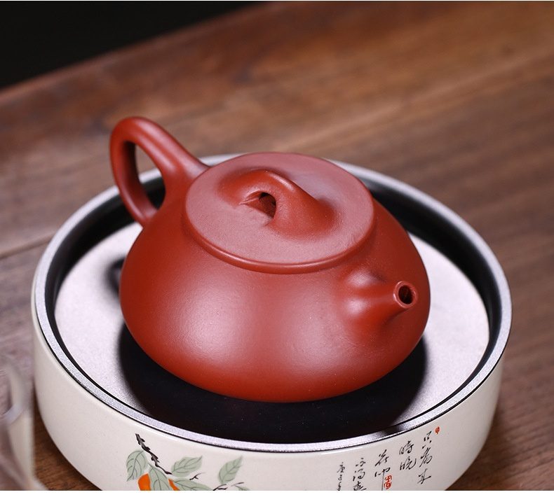 宜興紫砂壺原礦清水泥石瓢茶壺(190ml) - 南山居