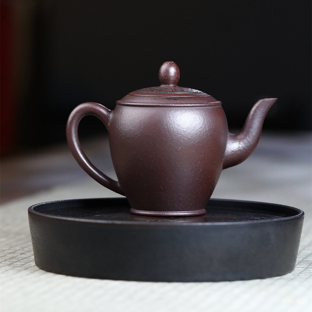 宜興紫砂壺 宜興紫砂壺原礦紫泥美人肩茶壺(290ml) - 南山居