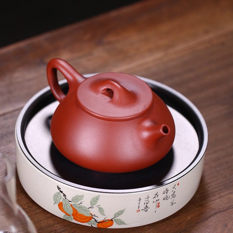 宜興紫砂壺原礦清水泥石瓢茶壺(190ml) - 南山居