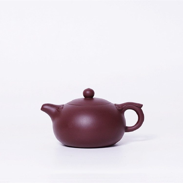 宜興紫砂壺原礦紫泥如意西施茶壺(240ml) - 南山居