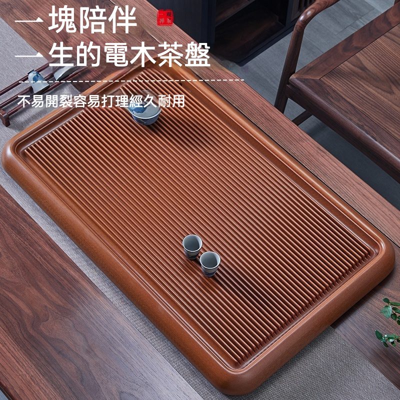 德國72支] 龍鱗紋/ 橙金電木茶盤- 南山居