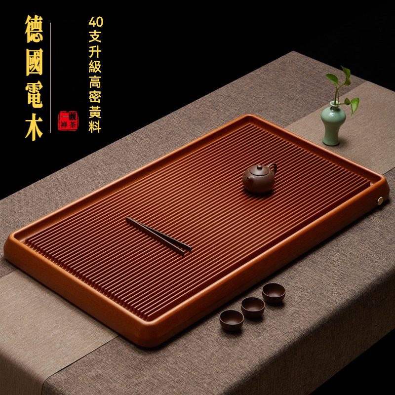 德國40支] 若水/ 黃金料電木茶盤- 南山居
