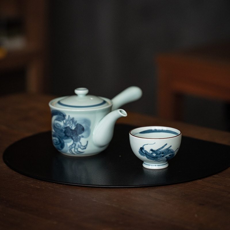 龍紋青花茶壺/ 松幸窯/ 有田燒- 南山居