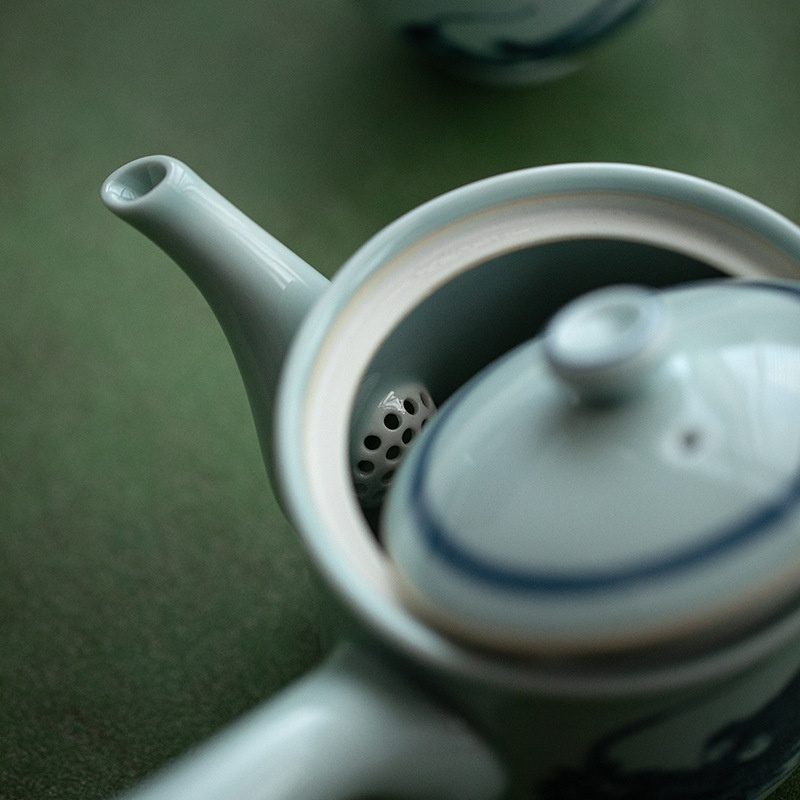龍紋青花茶壺/ 松幸窯/ 有田燒- 南山居