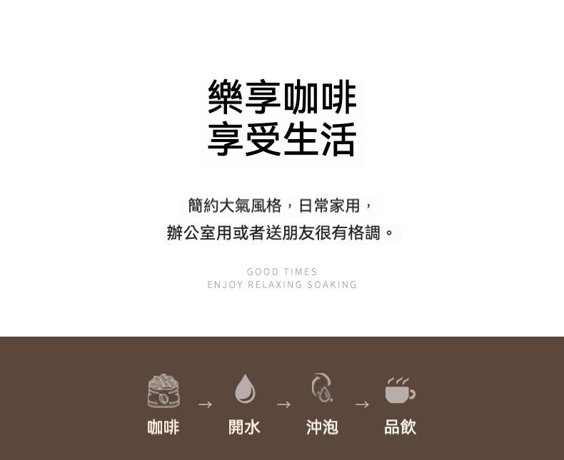 晴空咖啡馬克杯，南山居品茗流程圖，展現簡約茶道美學與步驟，從茶葉到品飲的禪意過程。