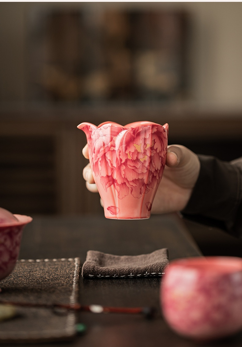 粉汝窯花瓣公道杯 商品詳情圖 12