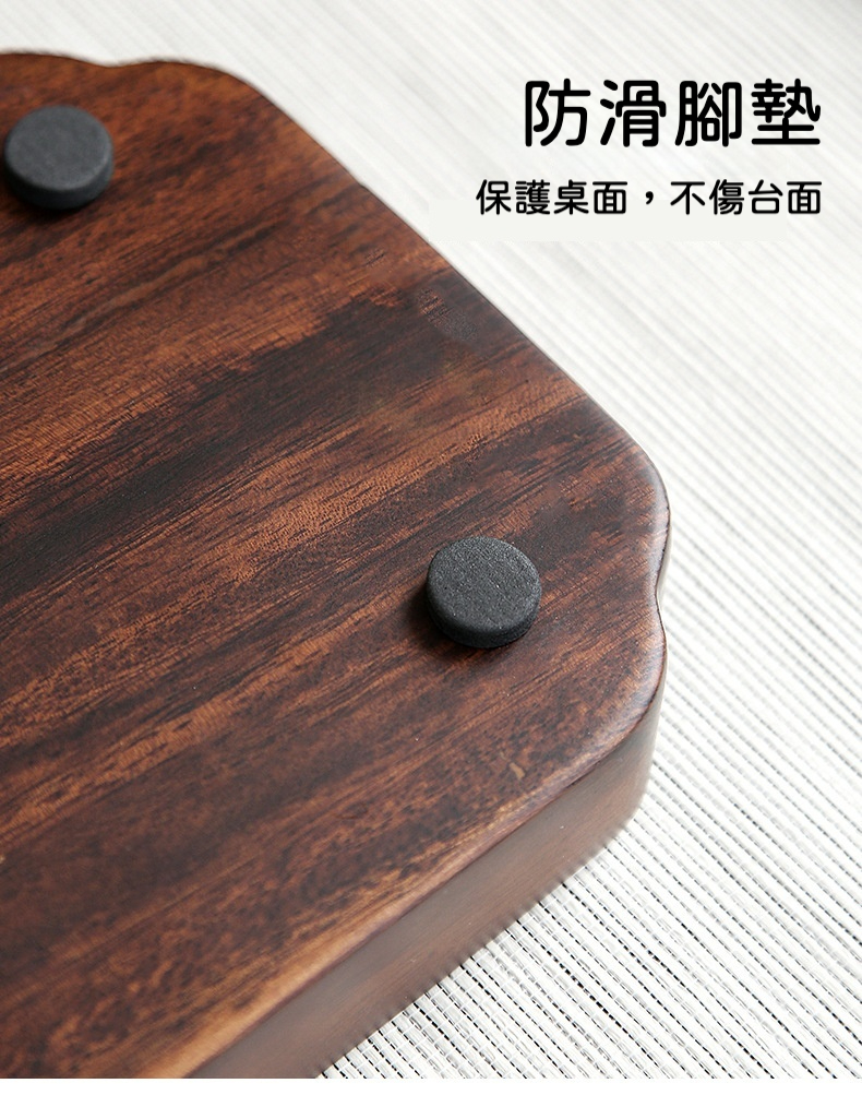 胡桃木畫山飛鳥茶盤 商品詳情圖 11