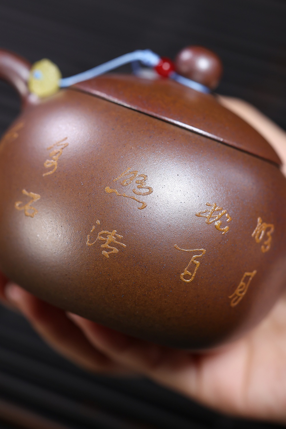 宜興紫砂壺原礦龍骨金砂松趣西施壺(290ml) 商品詳情圖 7