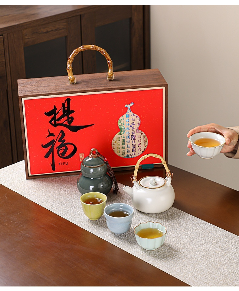 提福福祿提梁壺茶具香道套組 商品詳情圖 16