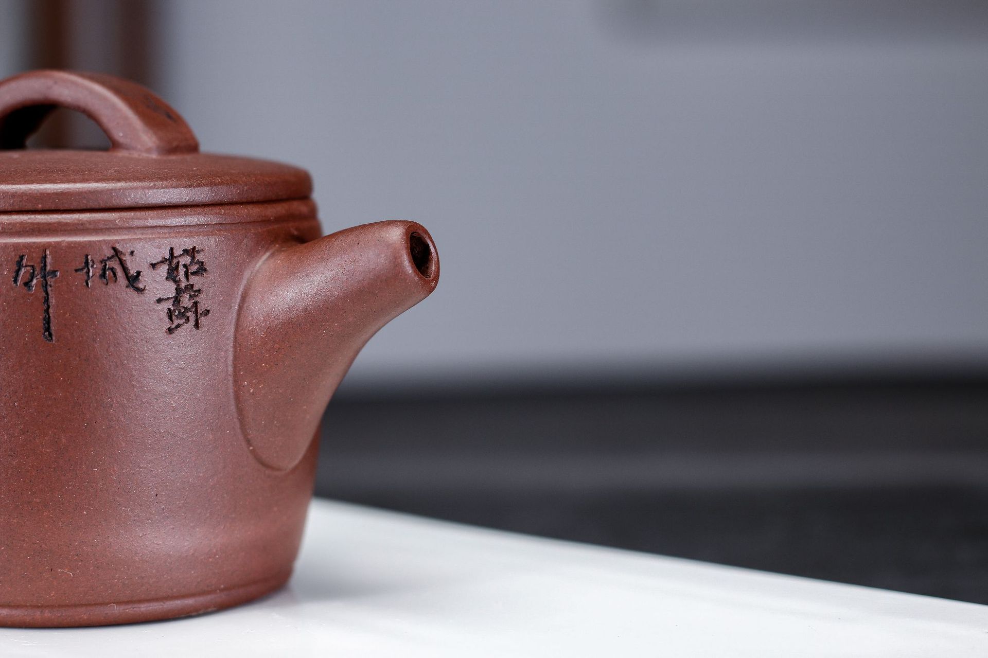 宜興紫砂壺原礦紫泥漢瓦壺(130ml) 商品詳情圖 9