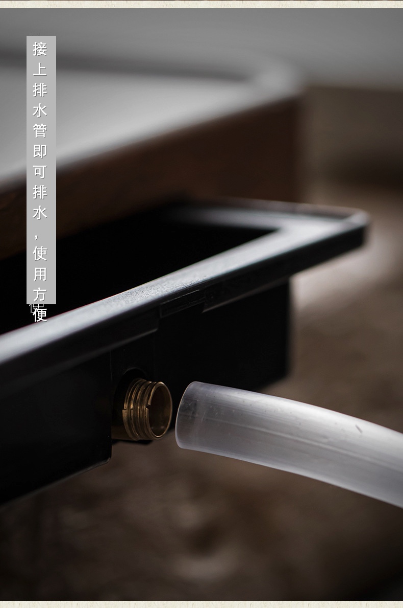 日式重竹庭靜窗沐茶盤(儲水抽屜式款) 商品詳情圖 8