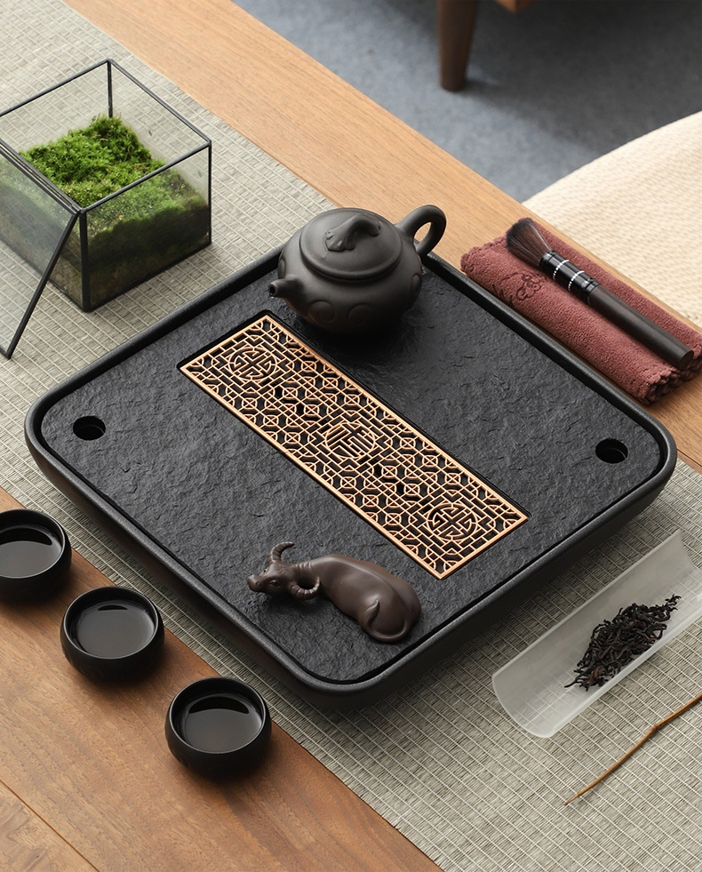 烏金石花窗茶盤系列 商品詳情圖 24