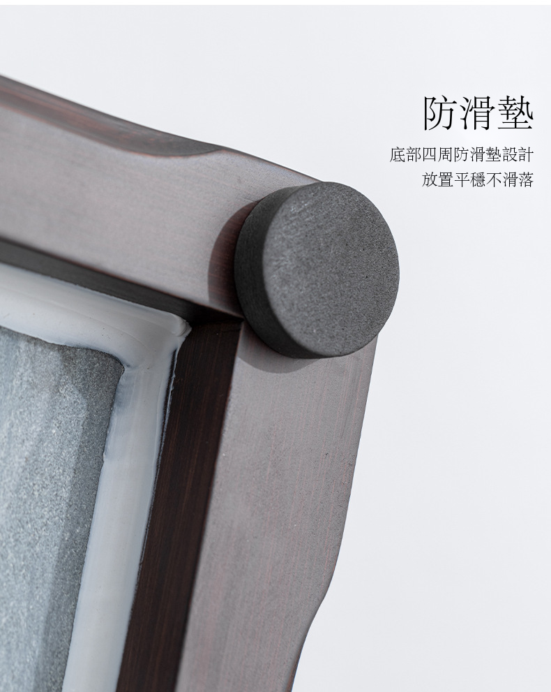 重竹烏金石煙雨茶盤 商品詳情圖 13