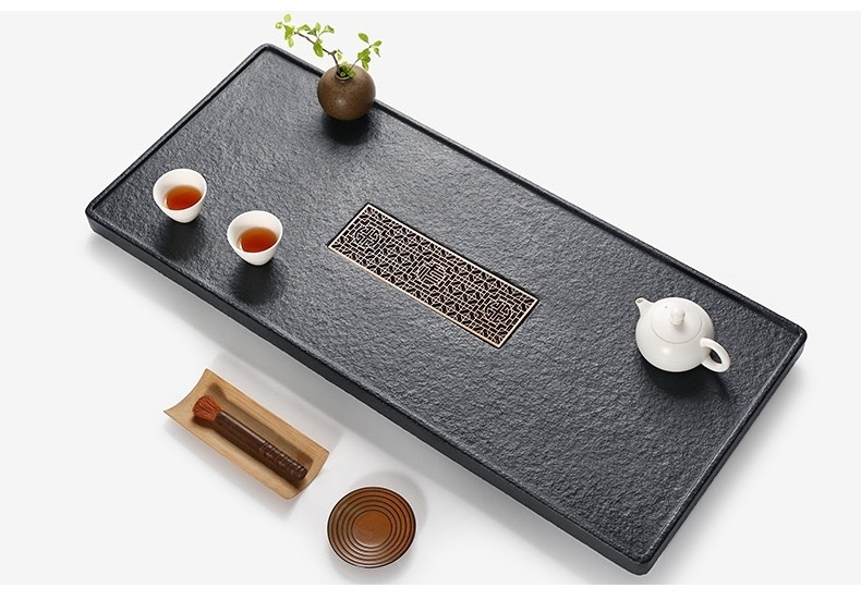 天然烏金石窗台茶盤 商品詳情圖 10