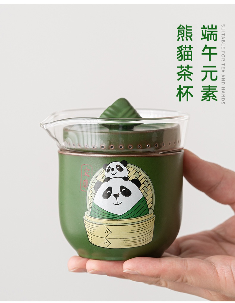 端午熊猫旅行快客杯套組禮盒 商品詳情圖 21