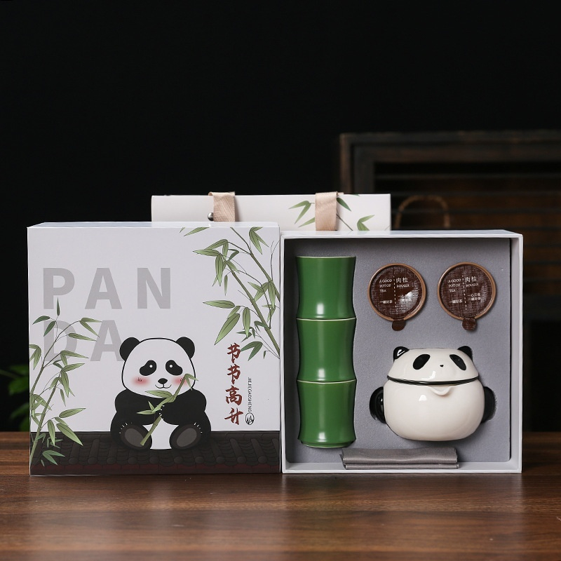 熊貓旅行快客杯茶具套組禮盒 商品詳情圖 20