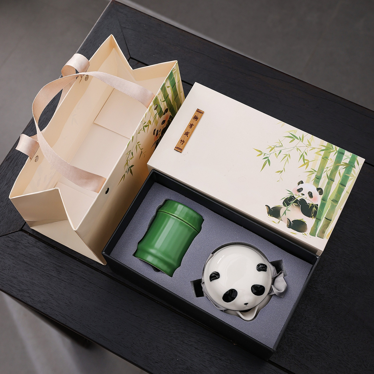 熊貓旅行快客杯茶具套組禮盒 商品詳情圖 22