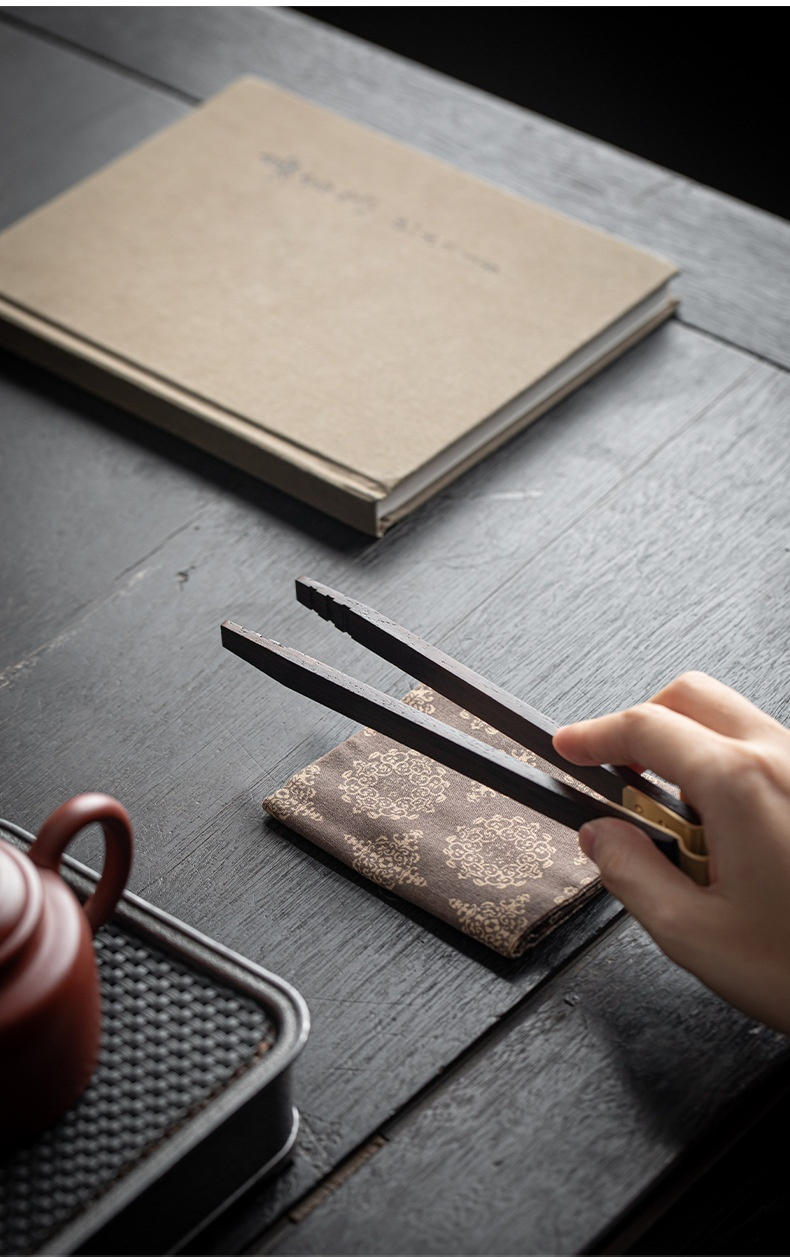 檀木茶道杯夾 商品詳情圖 12