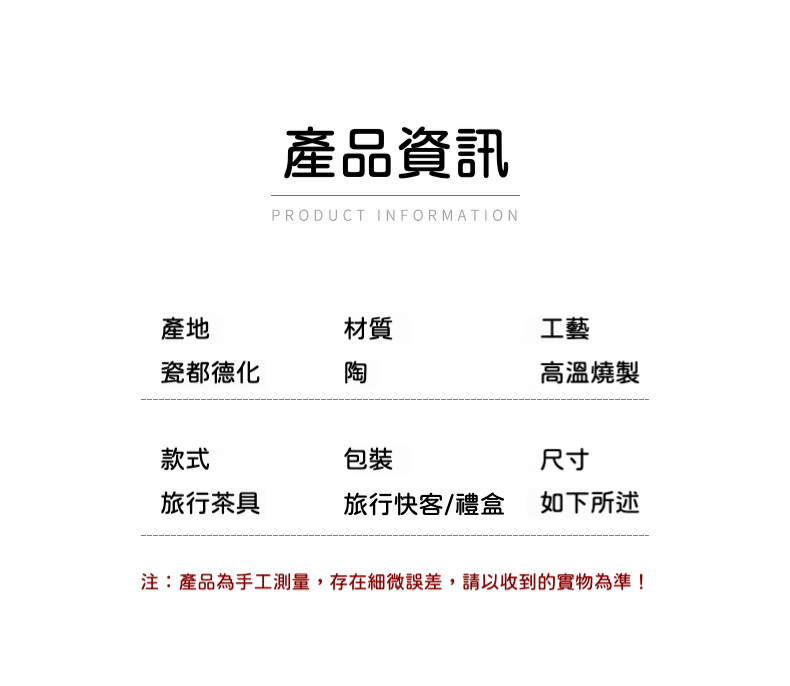 端午情旅行快客杯茶具套組禮盒 商品詳情圖 10