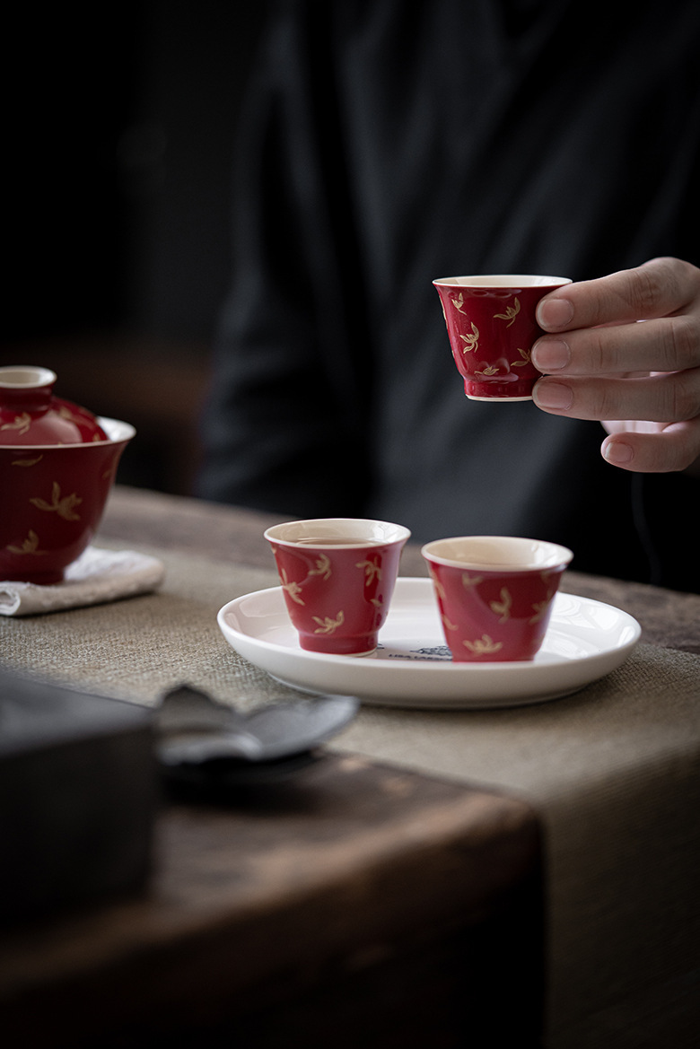 秋水蘭花 - 閒聊品茗杯 商品詳情圖 5