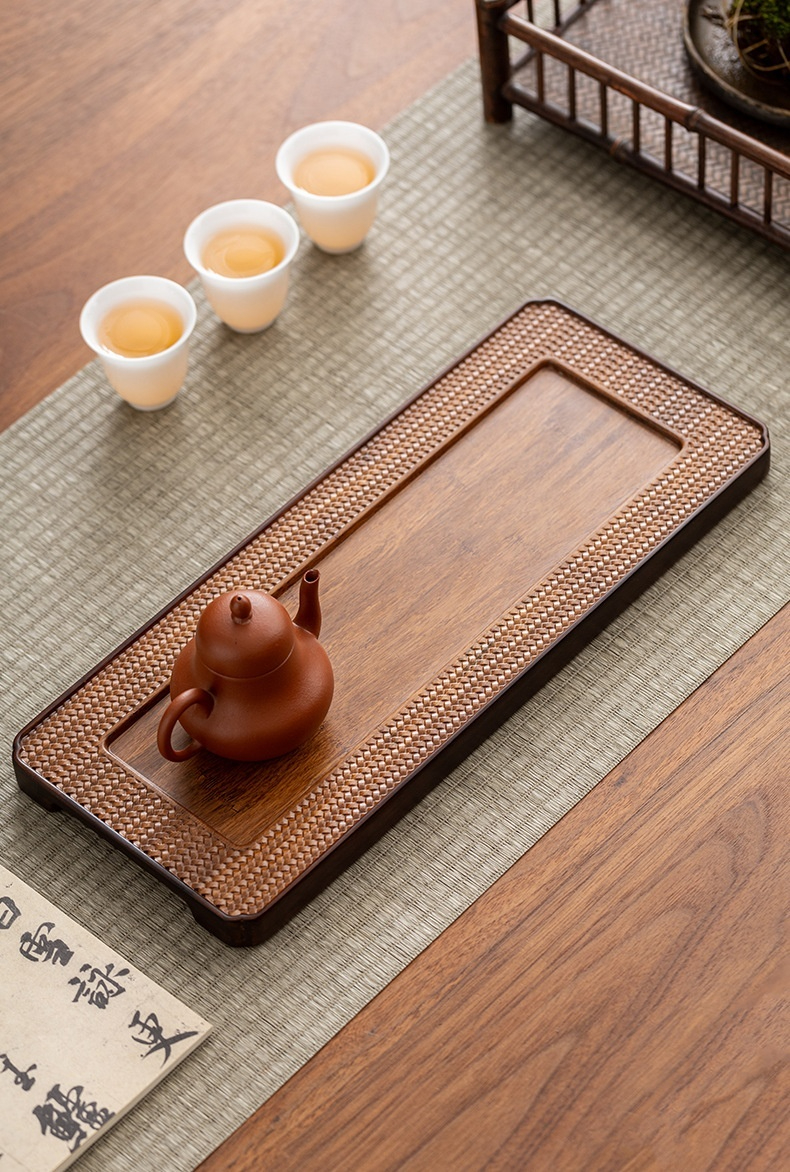 帆影重竹乾泡茶盤 商品詳情圖 11