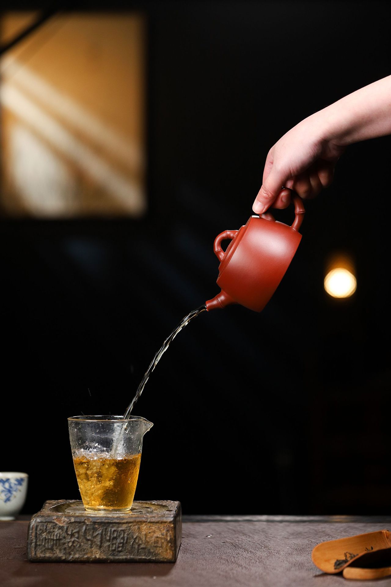 宜興紫砂壺原礦大紅袍竹段井欄壺(270ml) 商品詳情圖 10