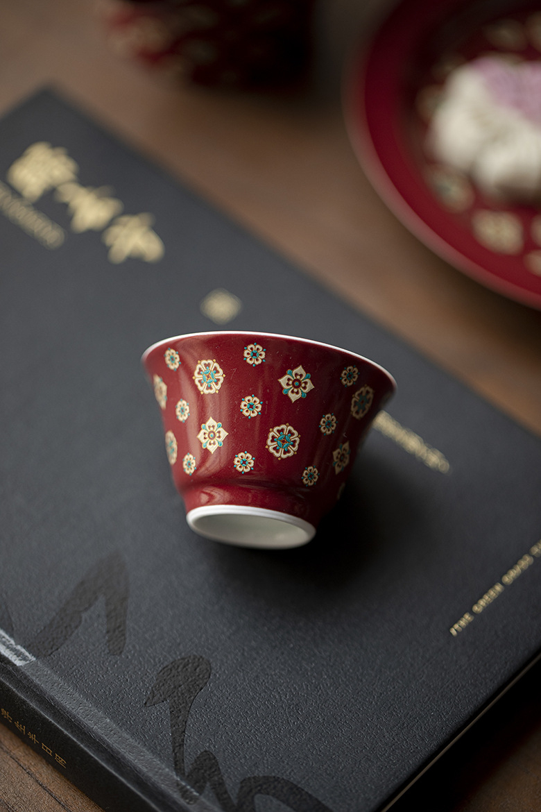 郎紅琵琶紋 - 逸文品茗杯 商品詳情圖 7