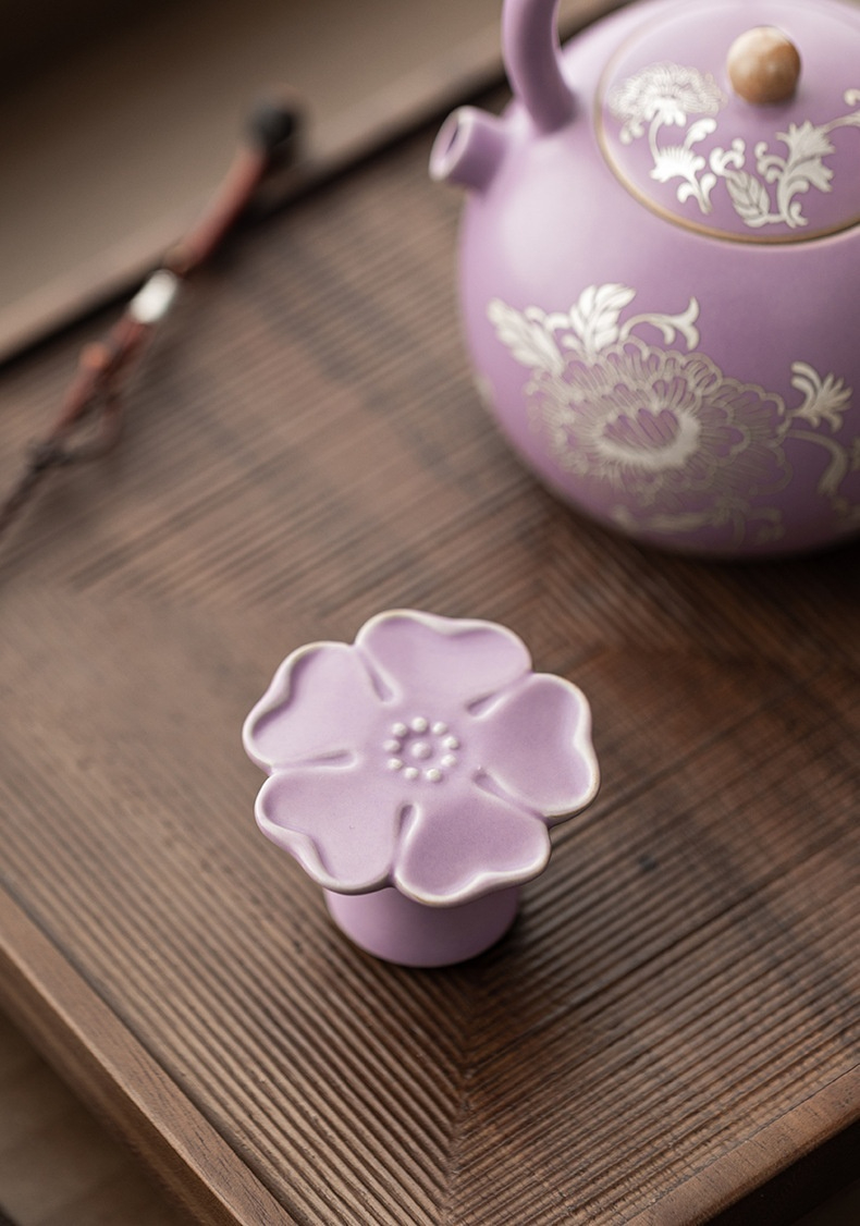 紫汝桃花蓋置 商品詳情圖 7