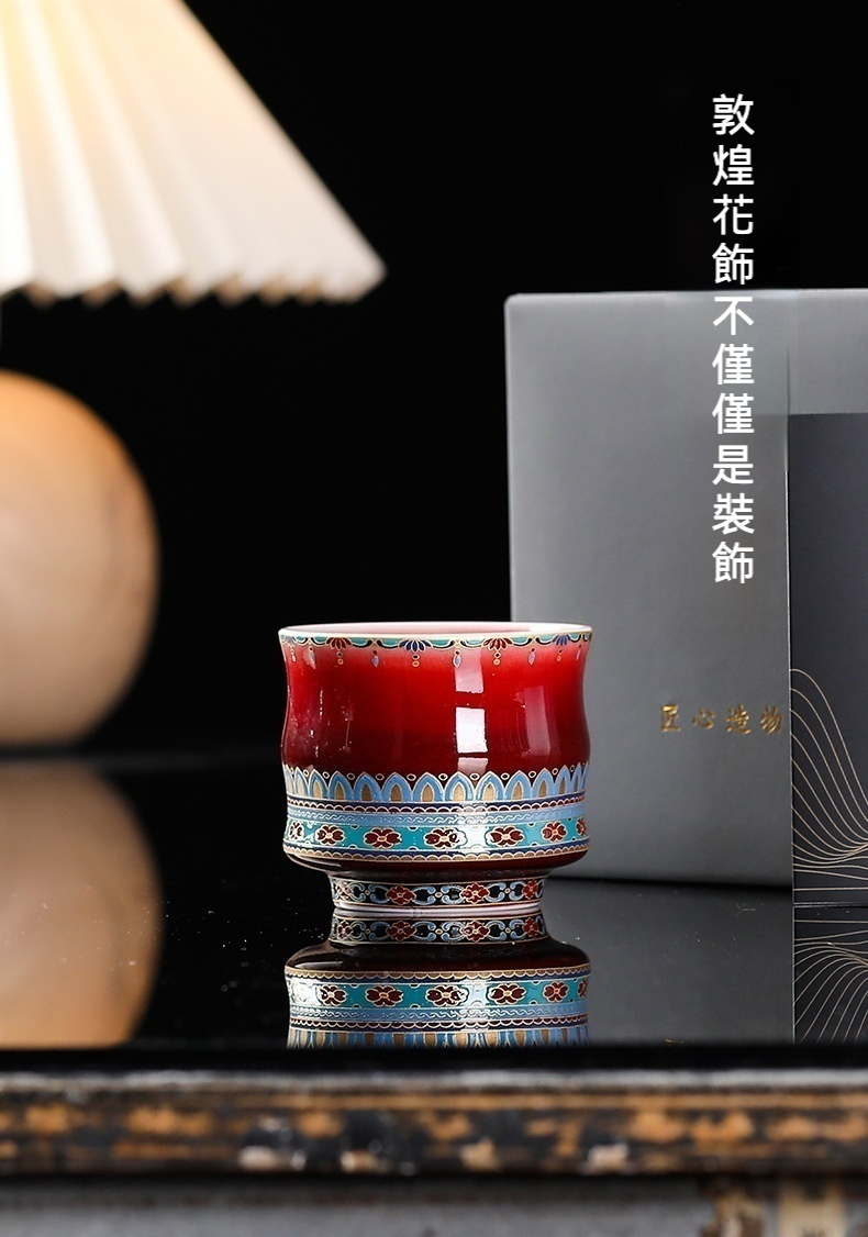 郎紅敦煌高腳竹節杯 商品詳情圖 6