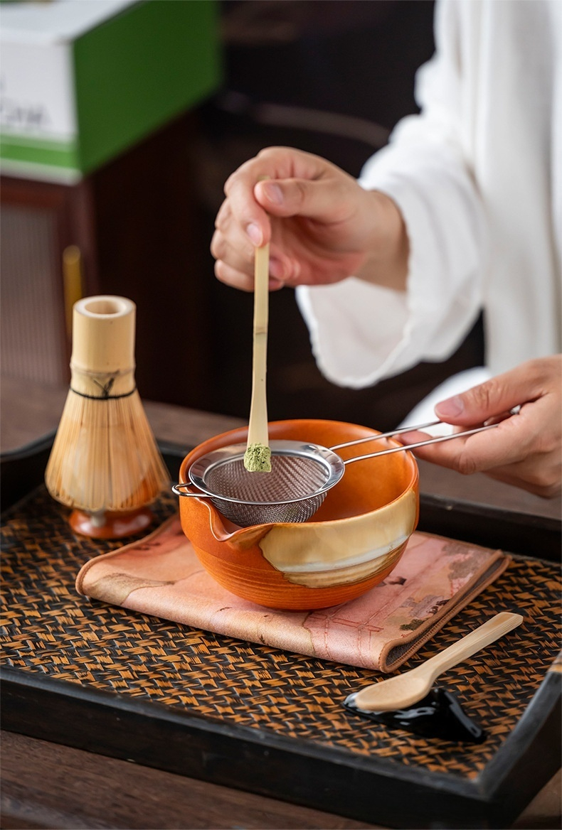點茶 -窯變流釉日式抹茶組 商品詳情圖 25