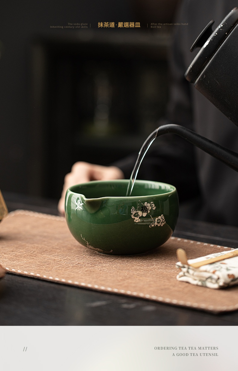 點茶 - 半月暗香日式抹茶碗 商品詳情圖 10