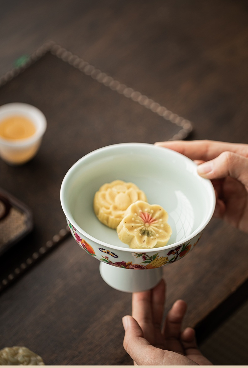 陶瓷高腳茶點盤 商品詳情圖 10