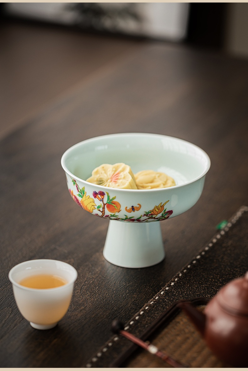 陶瓷高腳茶點盤 商品詳情圖 11