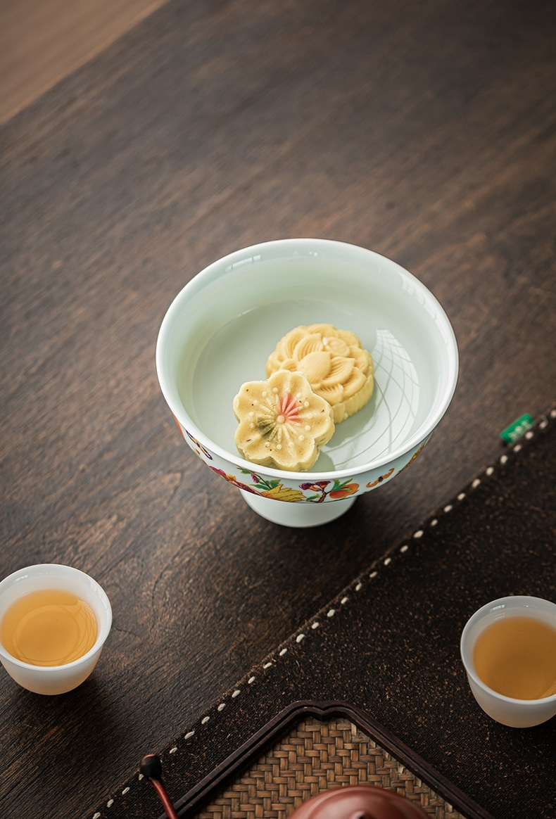 陶瓷高腳茶點盤 商品詳情圖 8