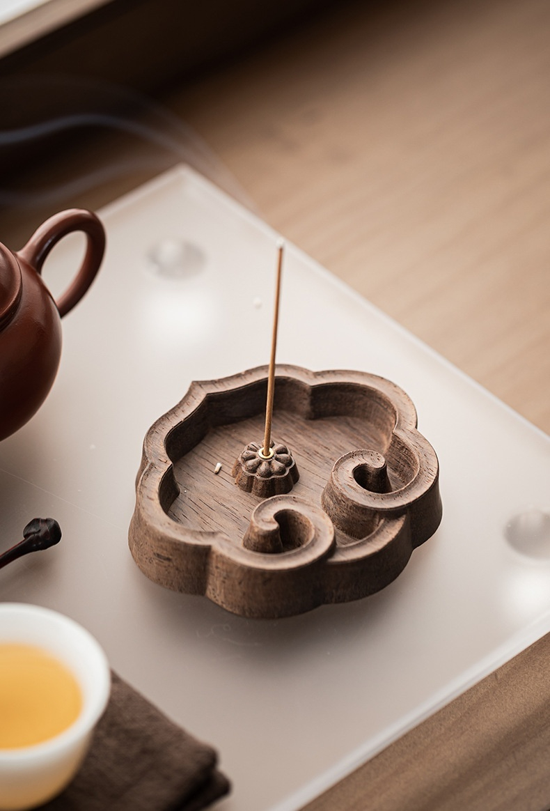 黑檀木如意香座 商品詳情圖 4