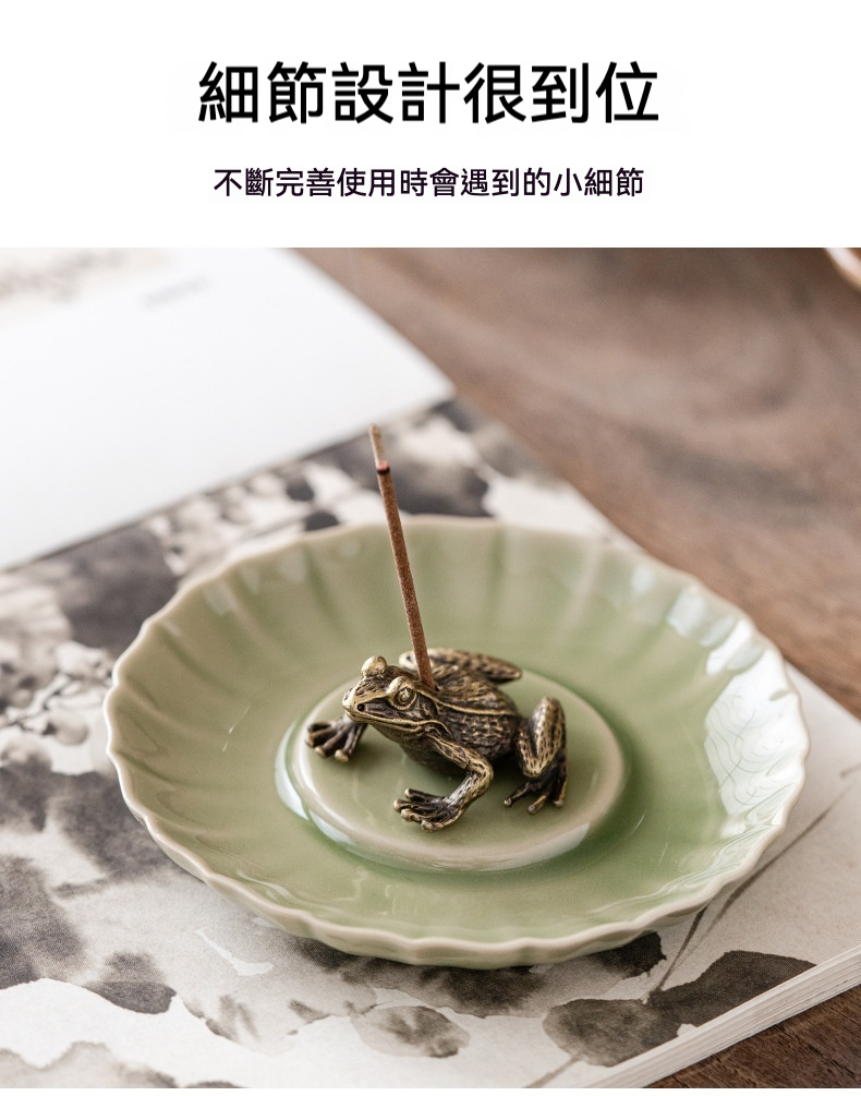 陶瓷三星堆香插 商品詳情圖 11