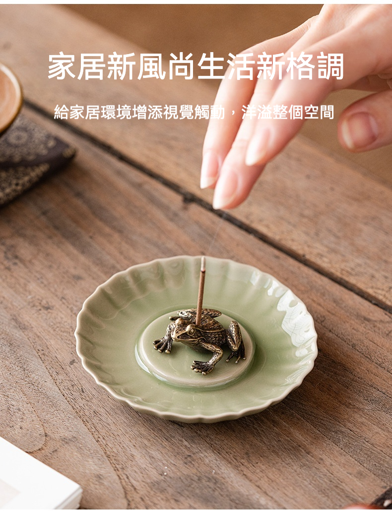 陶瓷三星堆香插 商品詳情圖 8