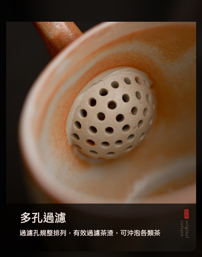 日本志野燒復古陶瓷茶壺 商品詳情圖 15
