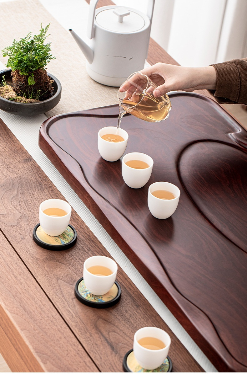 輕奢行雲流水雅事茶盤(加厚) 商品詳情圖 7