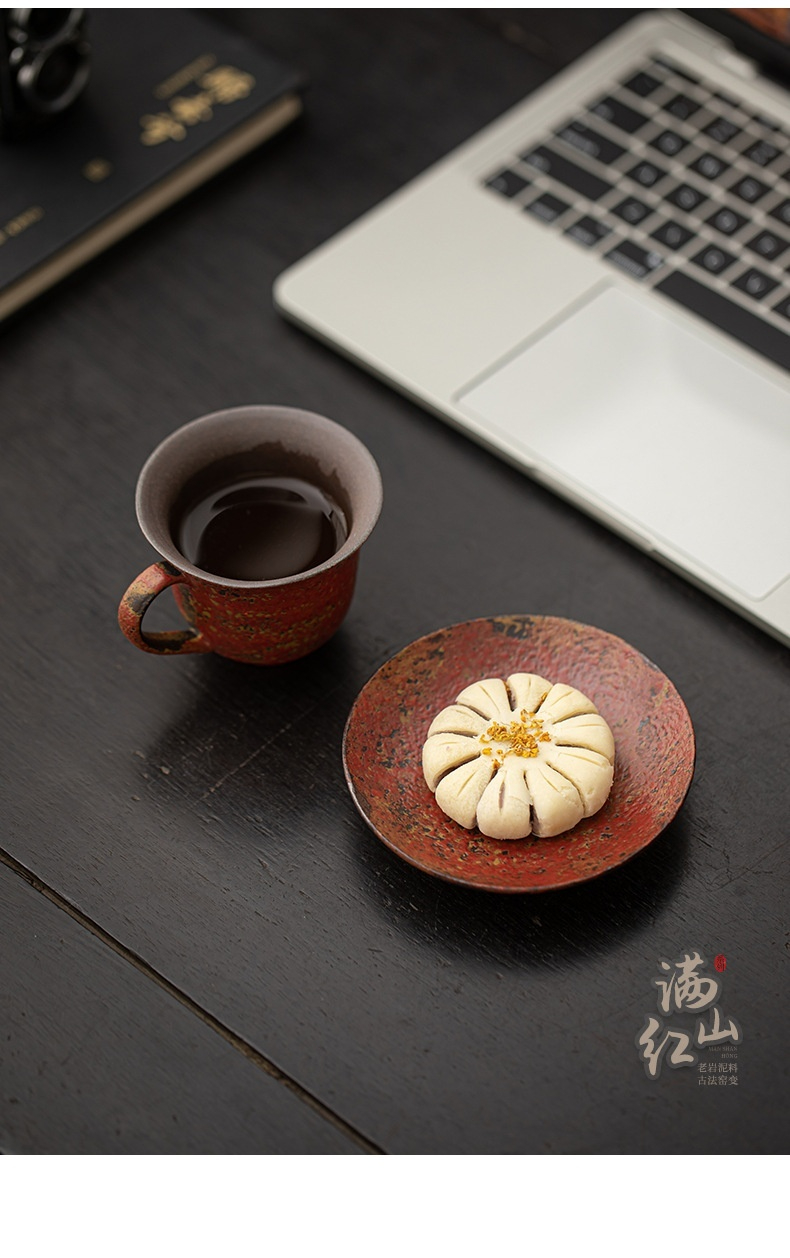滿山紅復古老岩泥功夫茶具 商品詳情圖 6
