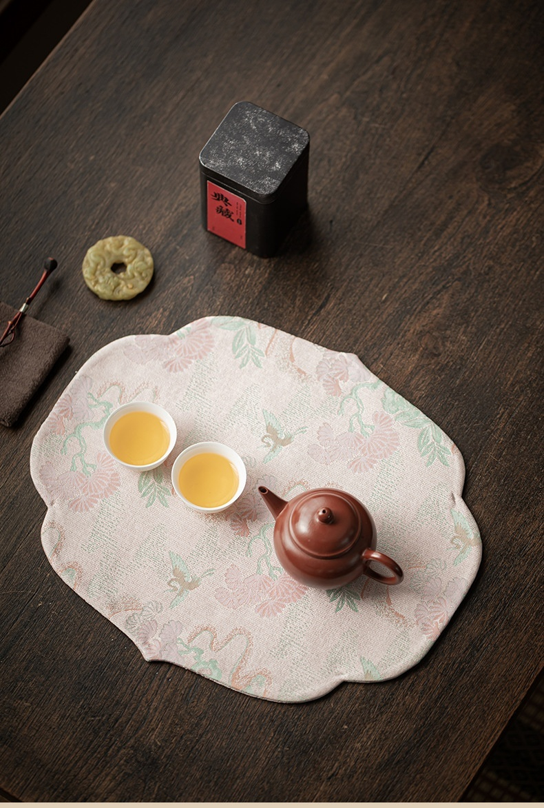 香雲紗雲鶴粉茶席 商品詳情圖 10
