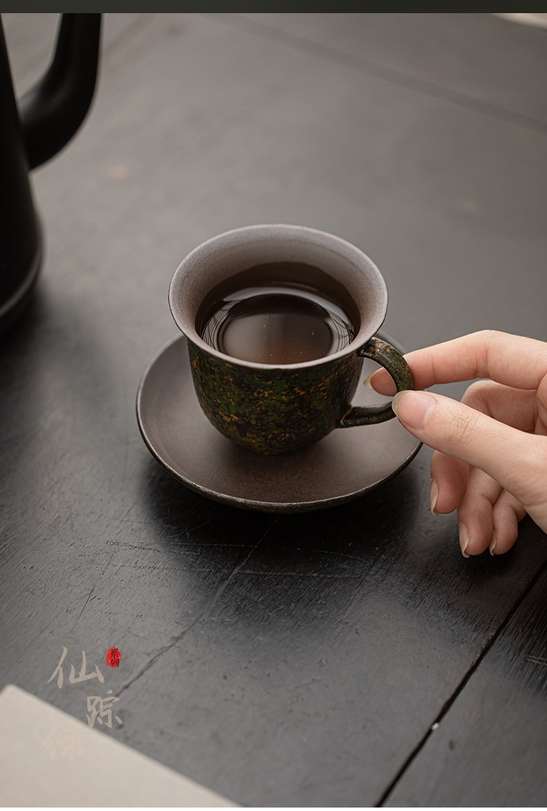 老岩泥仙蹤綠漫若咖啡杯 商品詳情圖 6