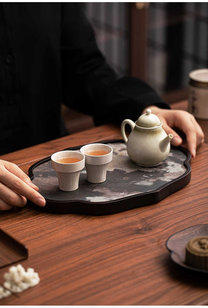 日式天然竹木岩板茶盤 商品詳情圖 7