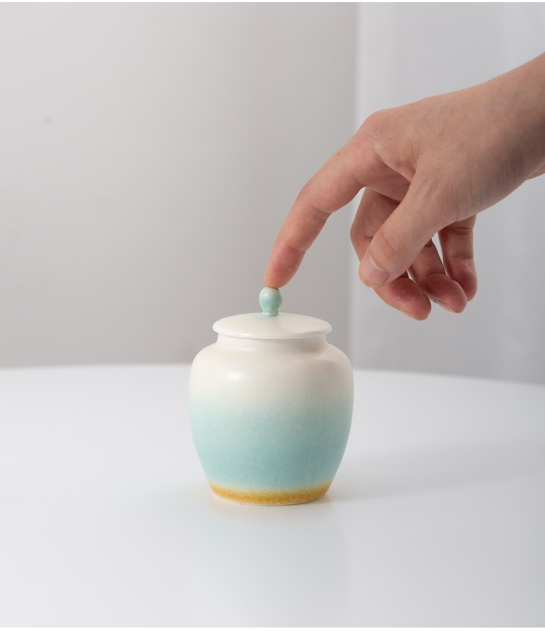 羊脂玉白瓷茶葉罐 商品詳情圖 11