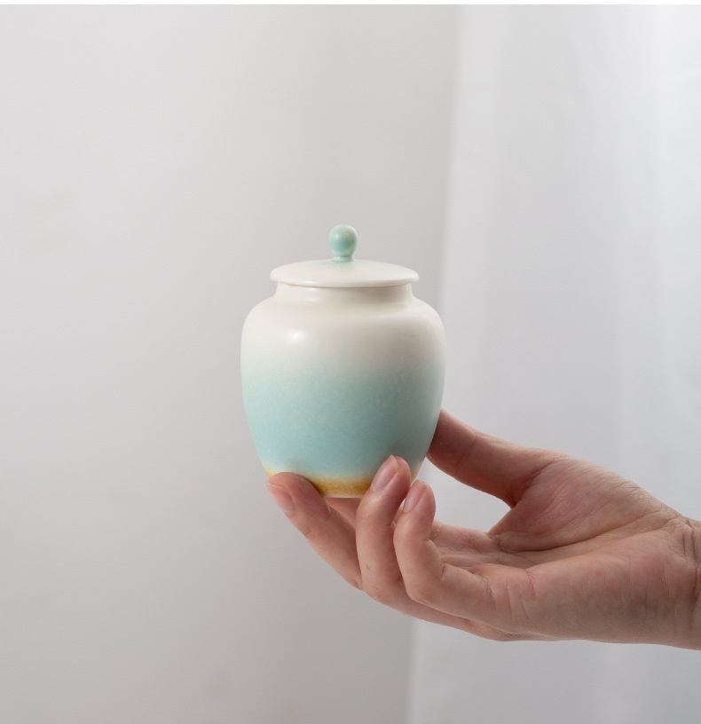 羊脂玉白瓷茶葉罐 商品詳情圖 13