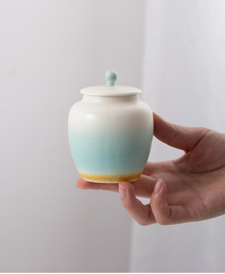 羊脂玉白瓷茶葉罐 商品詳情圖 5