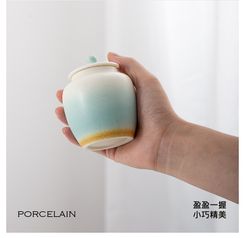 羊脂玉白瓷茶葉罐 商品詳情圖 9