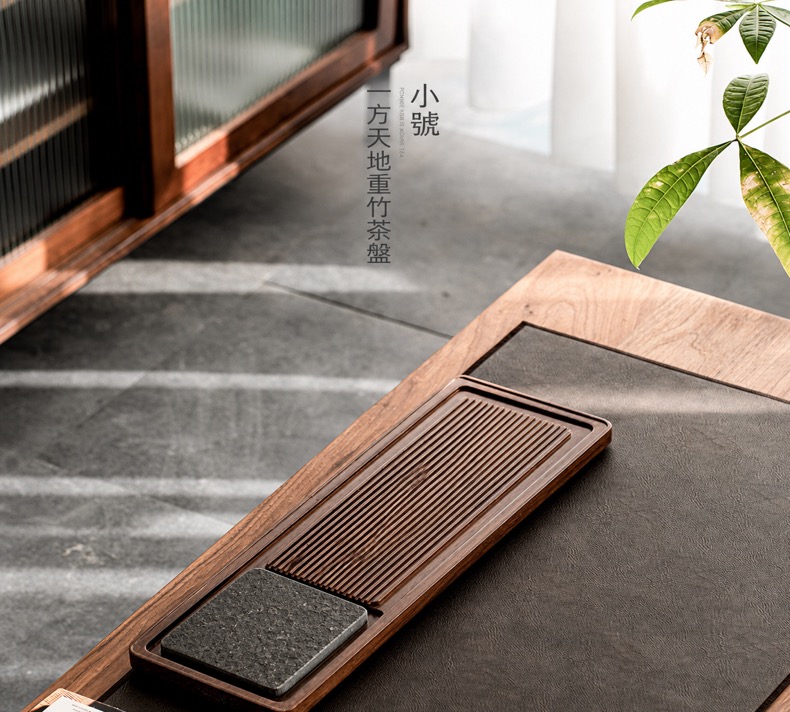 重竹烏金石一方天地茶盤 商品詳情圖 14